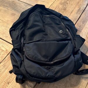 Lululemon Athletica Midnight Black Backpack